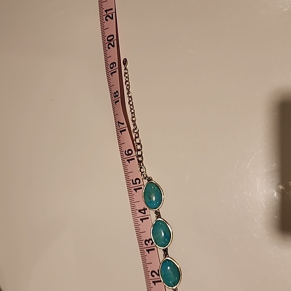 Barse Turquoise Sterling Silver Matching Necklace and Bracelet set - Picture 11 of 15